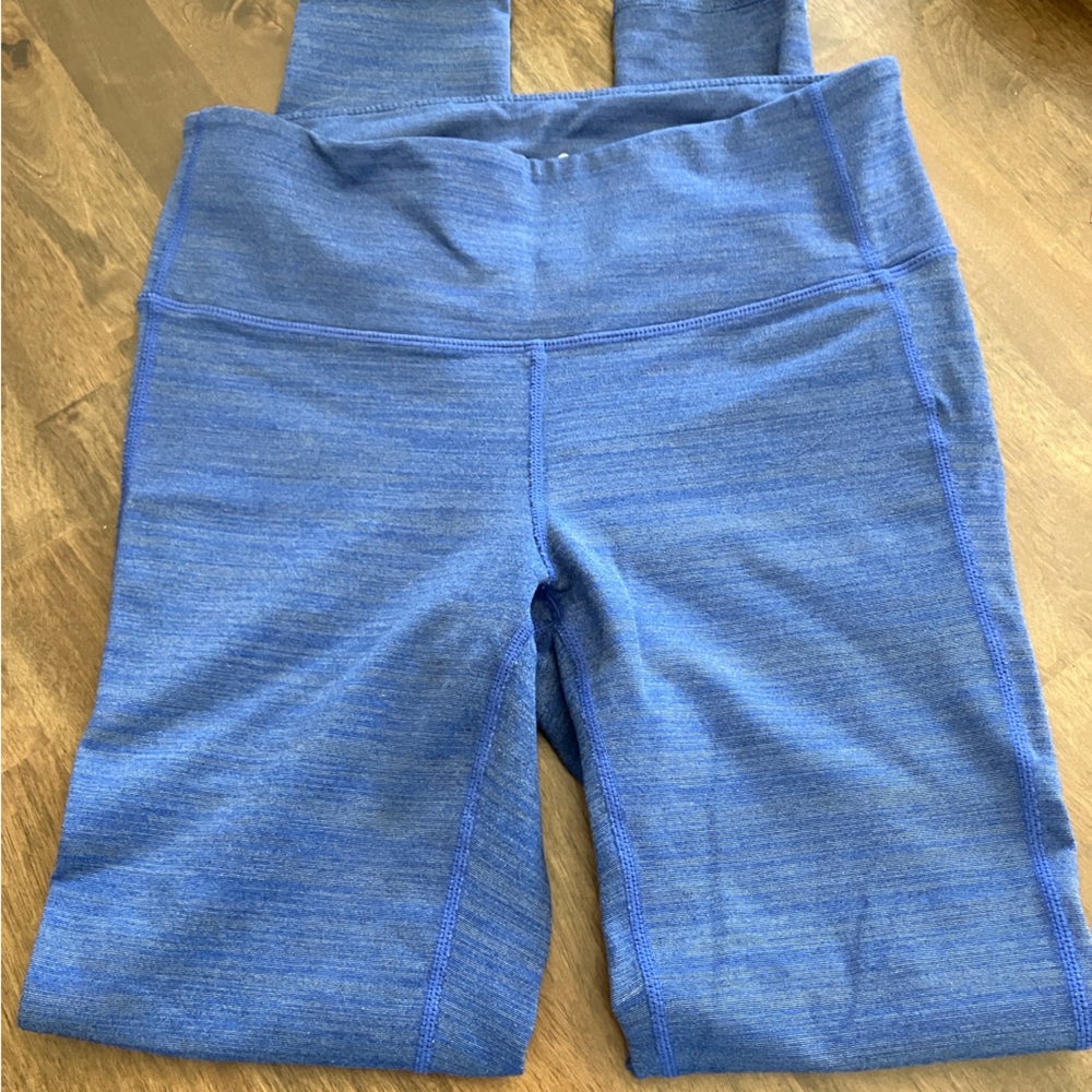 Athleta Blue Leggings EUC